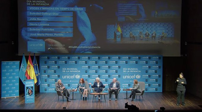 Presentación del libro “UNICEF: 75 años defendiendo los derechos de la infancia”