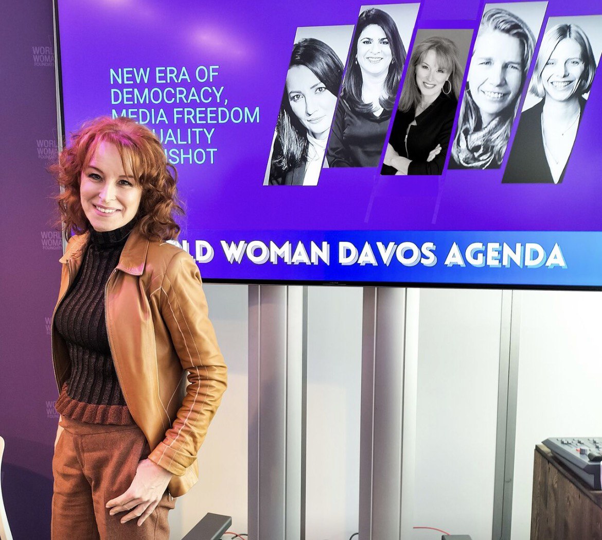 World Woman Davos Agenda GLoria