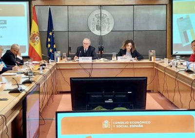 Debate sobre el informe “Mujeres, Trabajos y Cuidados: propuestas y perspectivas de futuro”