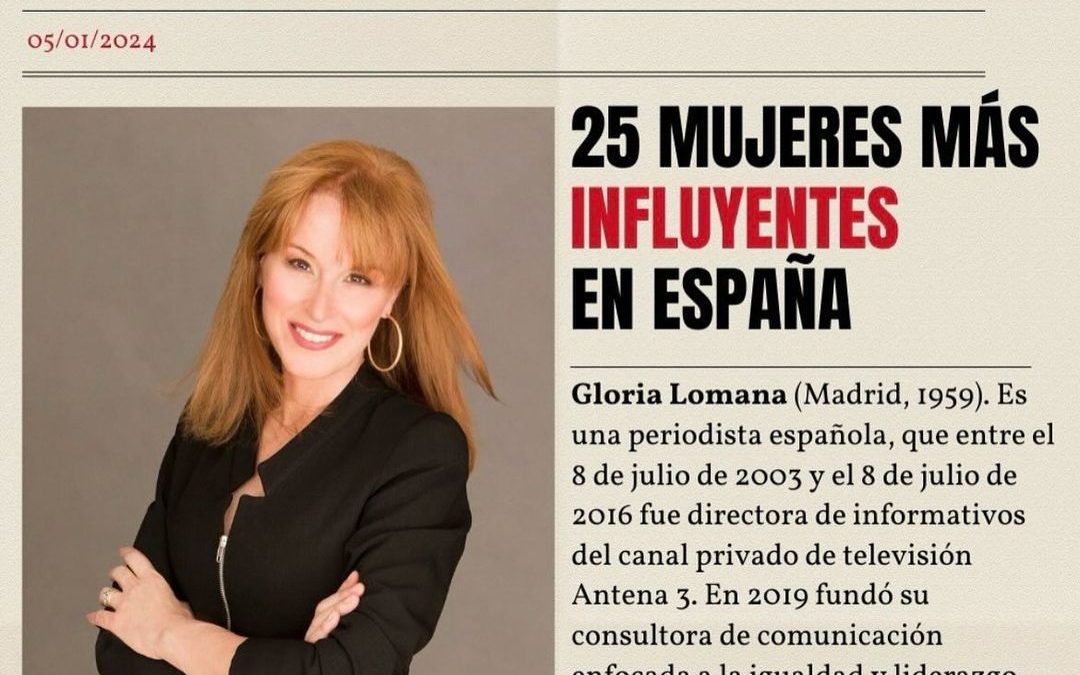 DIARIO QUÉ – 25 Mujeres más influyentes de España